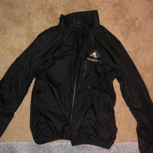 Black AC Milan soccer jacket